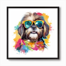 Shih Tzu Art Print