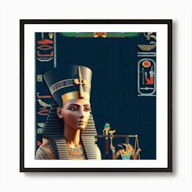 Egyptian Queen 13 Art Print