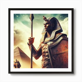 Egyptian Warrior Art Print