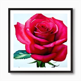 Rose charm Art Print