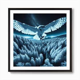 Barn Owl Art Print