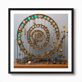 Clockwork Time Art Print