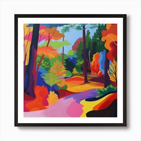 Colourful Gardens Royal Botanic Gardens Kew United Kingdom 4 Art Print