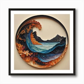 Great Wave 12 Art Print