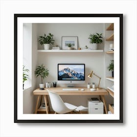 Home Office 20 Art Print