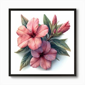 Hibiscus 20 Art Print