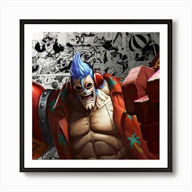 Franky. SUUUUUUUUUPER (ONE PIECE) Art Print