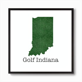 Golf Indiana 1 Art Print