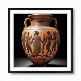 Aegean Vase Art Print