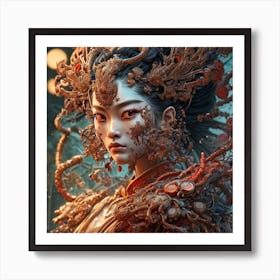 Chinese Empress Art Print