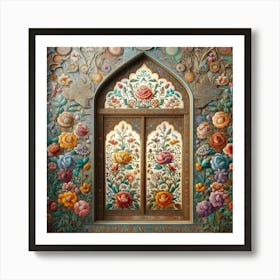 Islamic Window(Baghdad style) 1 Art Print