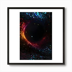 Fractal Galaxy Art Print