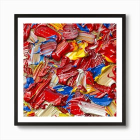 Red, Blue, Yellow And Green Art Print