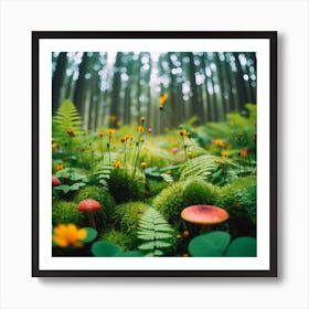 Mossy Forest 2 Art Print