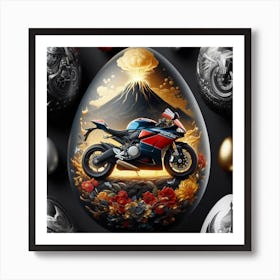 Easter Egg 5 Art Print