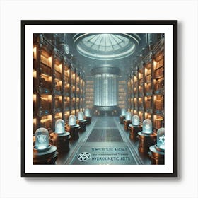 Cascade Sovereignty Elemental Archives Vault Features Art Print