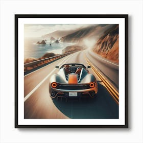 Ferrari 458 Spider Art Print