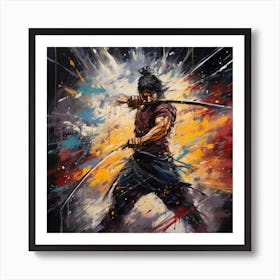 Samurai 3 Art Print