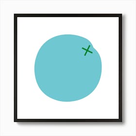 N 026 Green Plum0 Art Print