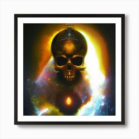 Skull Art Print