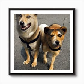 Angry Dogs  1686683340126 Art Print