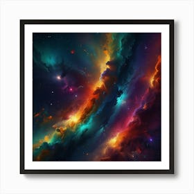 Nebula Art Print