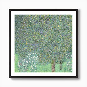 Rosebushes Under The Trees (1905), Gustav Klimt Art Print