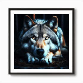 Wild Animal Creative Portrait 156 Art Print