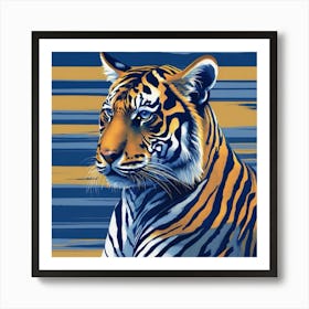 Tiger 4 Art Print