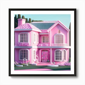 Barbie Dream House (688) Art Print