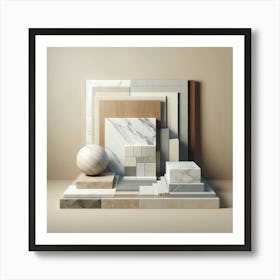 Tile Stock Art Print