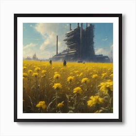 Field Of Yellow Art Print