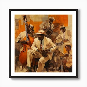 Jazz Musicians 30 Art Print