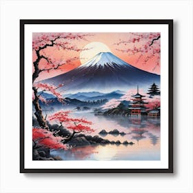 Mt Fuji 2 Art Print