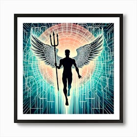 Angel Of The Sun Art Print