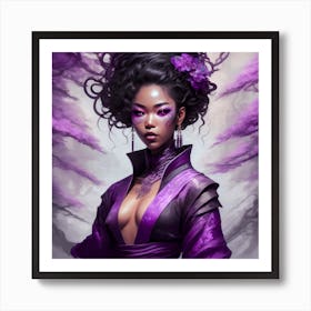 Asian Beauty Art Print