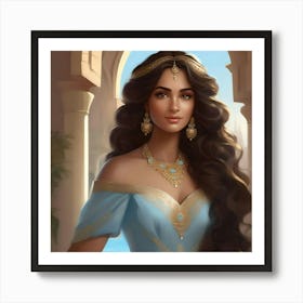 Egyptian Princess Art Print