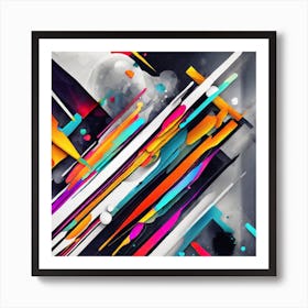 Abstract Painting 6 Art Print