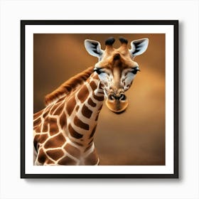 Giraffe Art Print