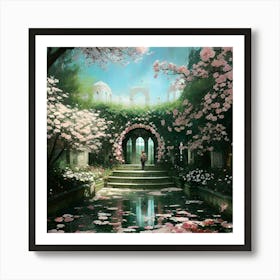 Cherry Blossoms 4 Art Print