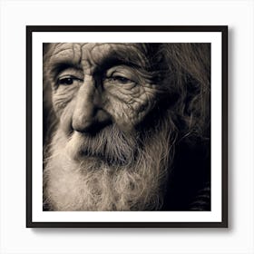 Old Man With Beard 5 Art Print