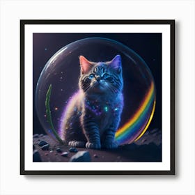 Cat Galaxy (24) Art Print