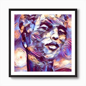 Marilyn Monroe Portrait of a Woman Art Print