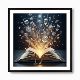 Diomandes getting out of book Art Print