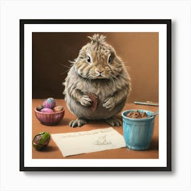 Easter Bunny 11 Art Print