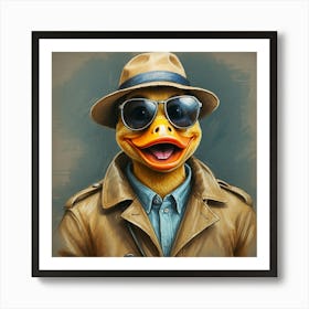 Duck Hat Poster