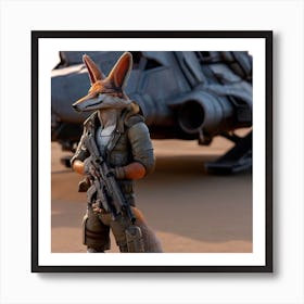 Star Wars Fox Art Print