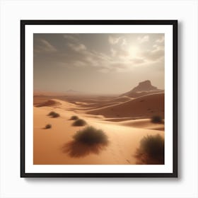 Sahara Desert 145 Art Print