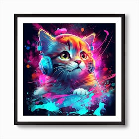 EUPHONIOUS PAWS Art Print