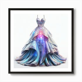 Princess Dream Dress Art Print